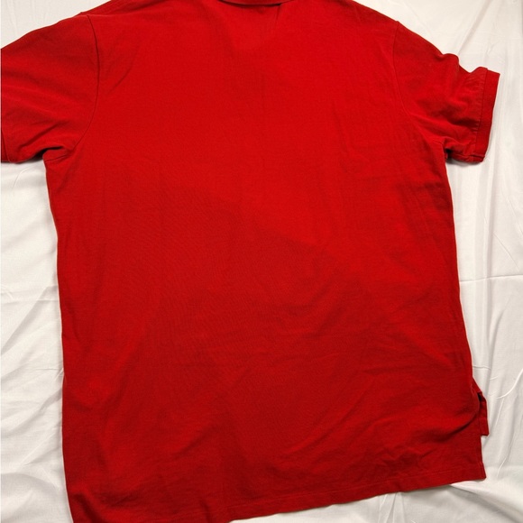 Polo by Ralph Lauren Men's Vibrant Red Polo Shirt - Picture 7 of 14